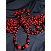 Буса комбінована "Червоно-чорна".